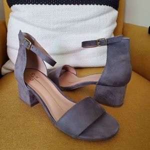 XOXO Grey Sandals